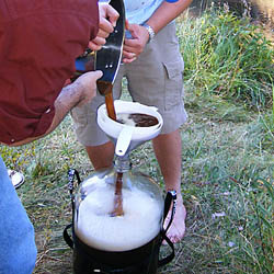 Camping? Brew your own beer.