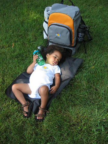 outside baby cooler backpack