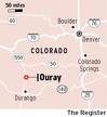 Ouray map