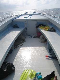 Snorkeling boat