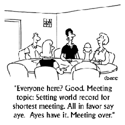 Meeting Cartoon