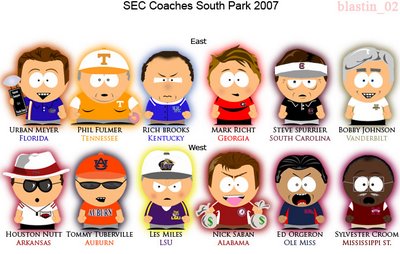 SEC Southpark Coaches