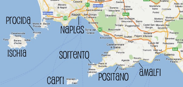 Amalfi Coast Italy Logue