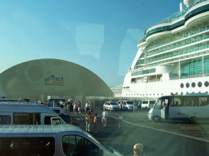 airport near rome cruise port