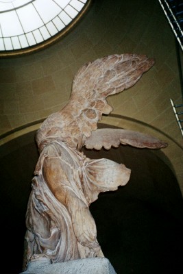 Winged Victory, Louvre, Paris (Scarborough photo)