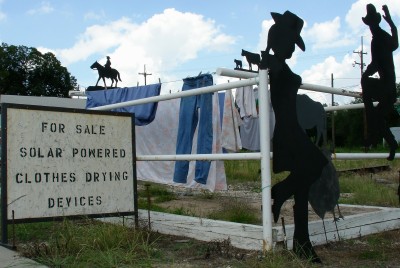 Kansas humor in Strong City on the Flint Hills Scenic Byway (Scarborough photo)