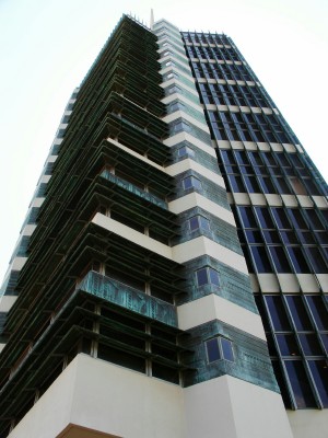 Frank Lloyd Wright's skyscraper (Scarborough photo)
