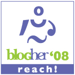 BlogHer 08 logo