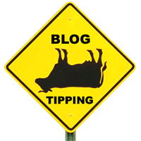 Tip your blogs, not your cows (courtesy Easton Ellsworth)