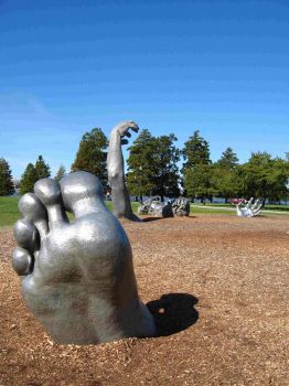 The Awakening, an outdoor sculpture at Hains Point, Washington DC (courtesy Jon Rochetti)