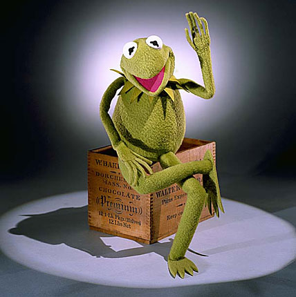 Kermit says hello from Washington DC (courtesy the National Museum of American History)
