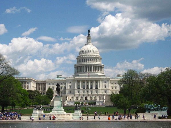 The Capitol building, Washington DC (courtesy Jon Rochetti, The DC Traveler)