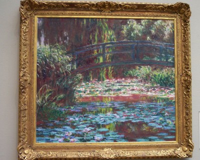 Monet at the Art Institute, Chicago (Scarborough photo)