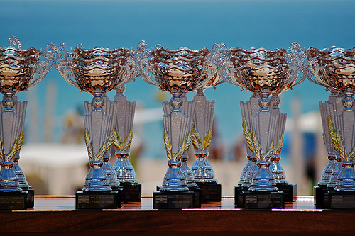 Trophies (courtesy Vito at flickr’s Creative Commons)