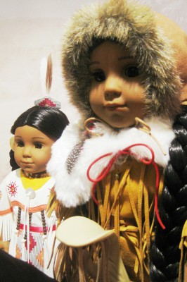American Girl Nez Perce doll Kaya, American Girl Place, Chicago (photo by Sheila Scarborough)
