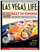 Las Vegas Life magazine cover