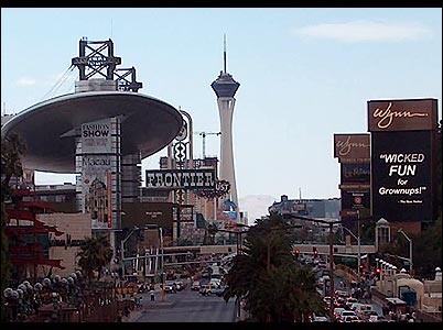 North Strip Las Vegas photo featuring the Frontier, Stardust, Wynn and more.