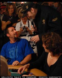 Winning Players Ante Up For Africa - Adam Sandler and Phil Hellmuth