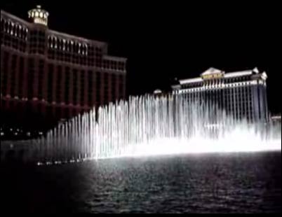 Bellagio Fountain Waters Dance to Elvis in Vegas