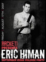 Racket Magazine presents Eric Himan at the Rainbow Bar and Grill Las Vegas