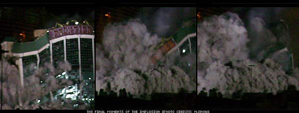 Frontier implosion - explosion collage