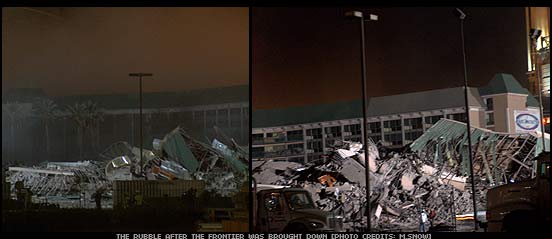 Frontier implosion - rubble collage