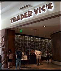 Trader Vic’s Las Vegas [photo: M. Snow]