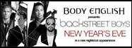 2007 New Year’s Eve Club Events in Vegas Backstreet Boys at Body English