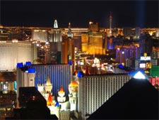 Vegas at night