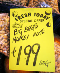 monkey nuts