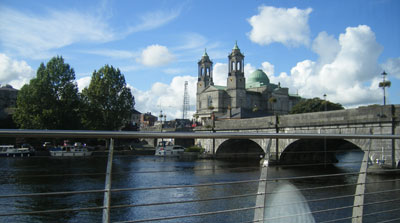River S in Athlone's view of the Shannon River