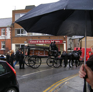 traveller's funeral in Athlone
