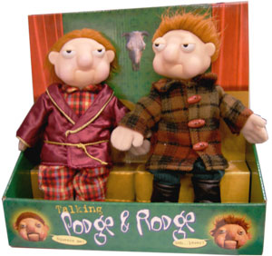 Podge and Rodge talking dolls