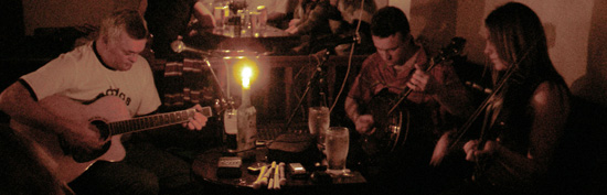 Irish Traditional music session at Shine's Bar Athlone