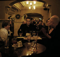 Irish business people at the bar