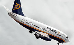 Ryanair jet plunges out of the sky