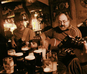 za germanz and the sheriff jam at the Shack Pub in Athlone