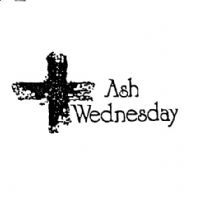 ash wednesday graphic