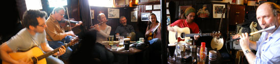 bill coleman and sean's bar session players in athlone irish traditional session