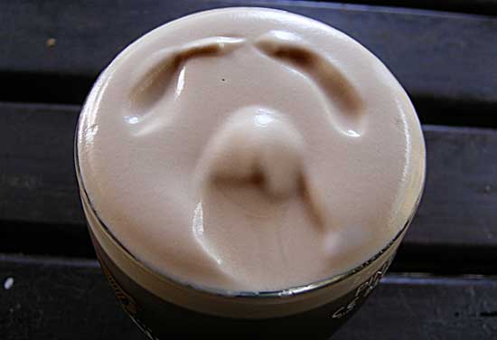 face in a pint friday from Sean's Bar in Athlone