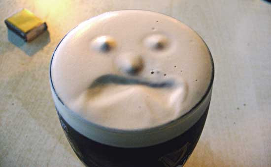 face in a pint friday