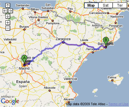 map-madrid-to-barcelona