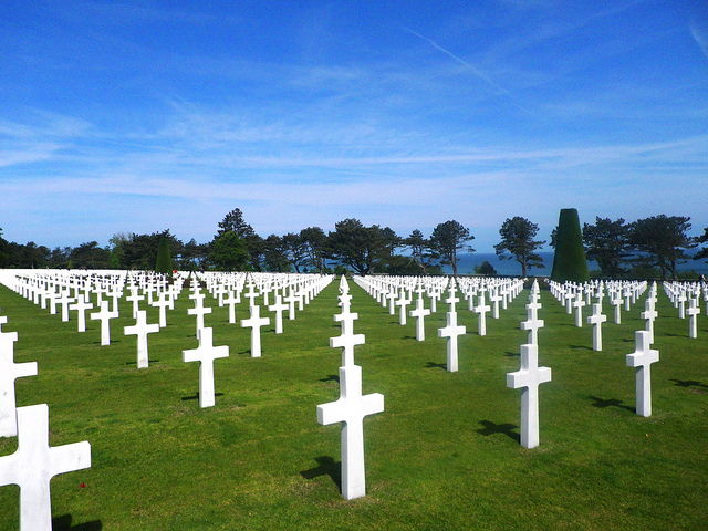 american wwii cemetery memorial omaha beach normandy