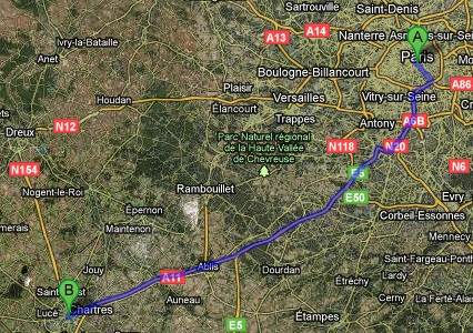 How to Get From Paris to Chartres