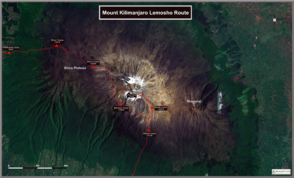 Kilimanjaro Lemosho Route