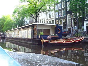 Amsterdam houseboat
