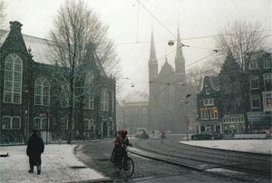 Amsterdam snow