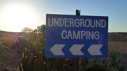 coober pedy underground camping
